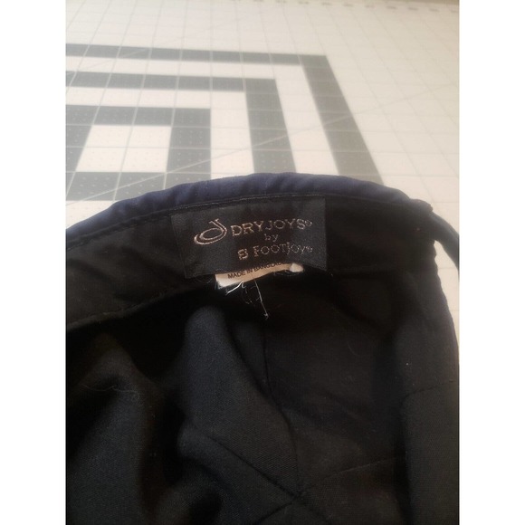 Dryjoys Footjoy Navy Blue Technical Strap Back Hat Cap Golf Preppy Outdoors - Picture 4 of 4